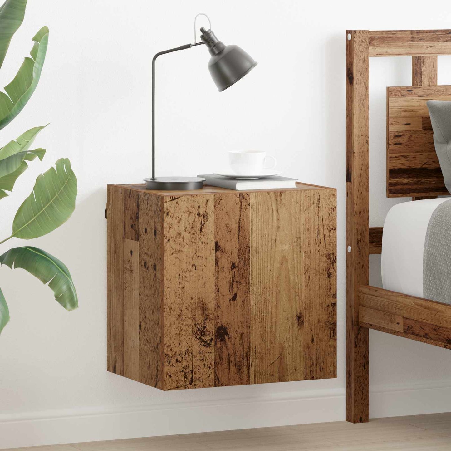 Tv Wall Cabinet 40,5X30X40Cm Staré Dřevo Kompozitní Dřevo