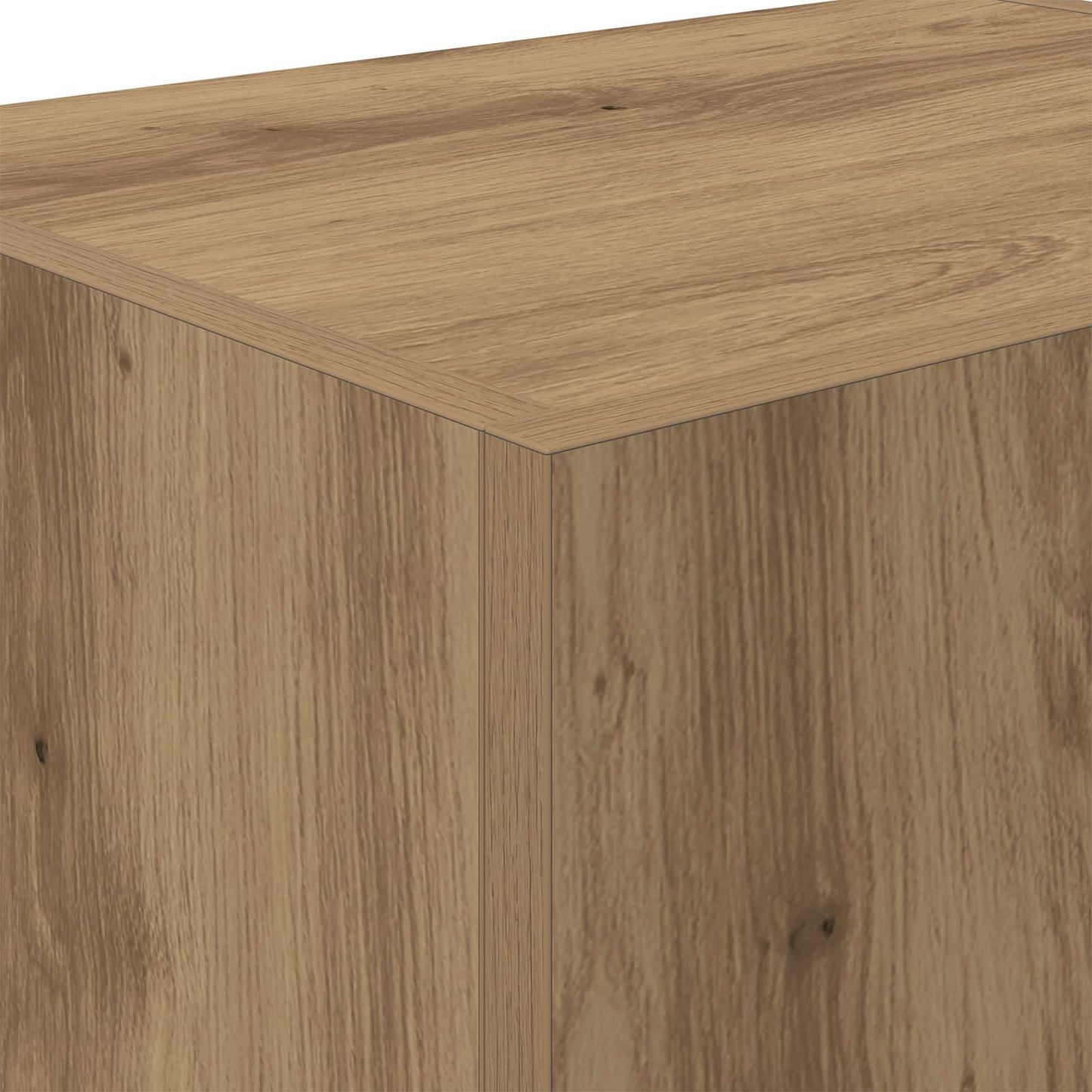 Skříňky Na Tv Zeď 2 Pcs Artisanový Dub Kompozitní Dřevo