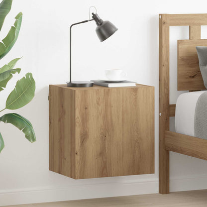 Skříňky Na Tv Zeď 2 Pcs Artisanový Dub Kompozitní Dřevo