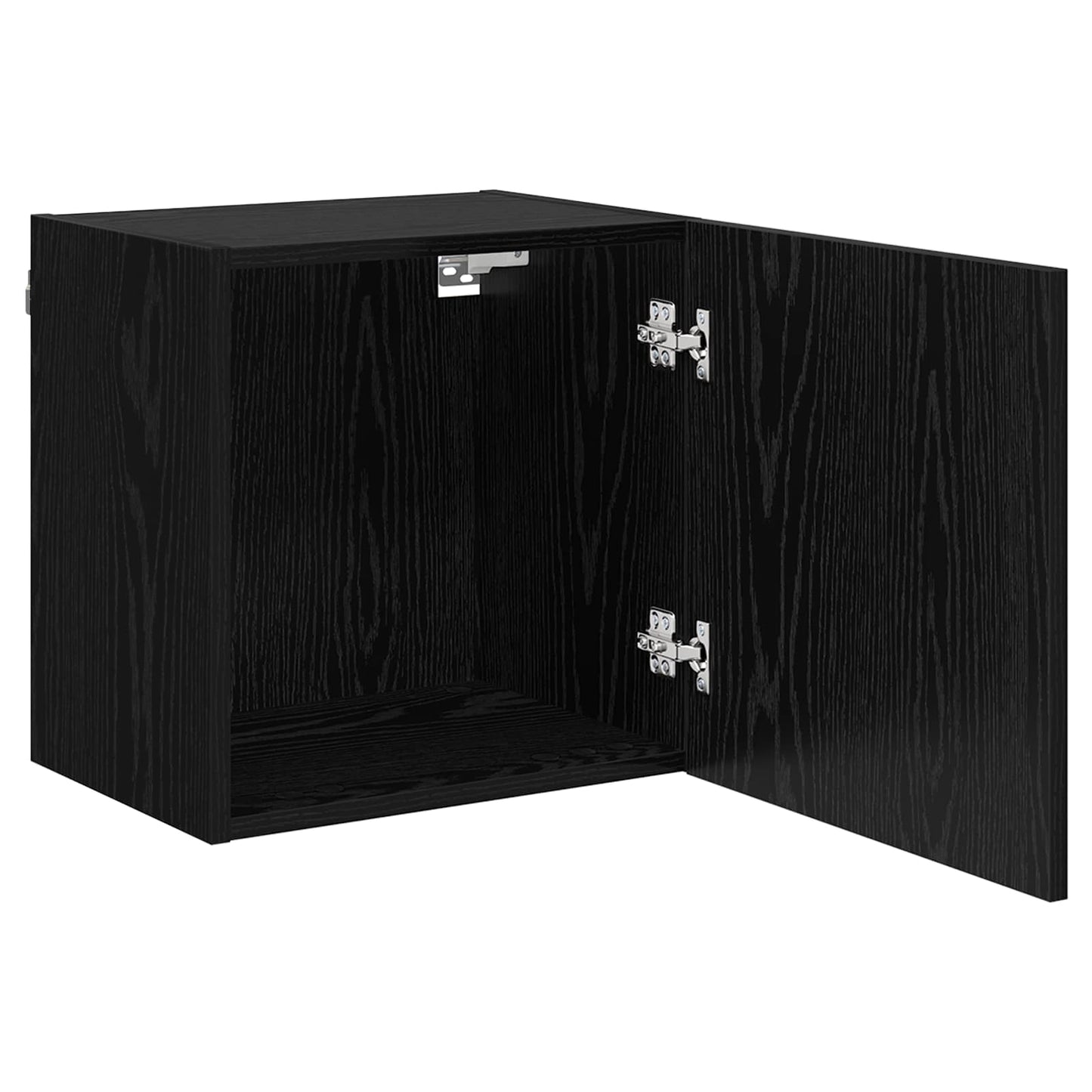 Tv Wall Cabinet 40,5X30X40Cm Černý Dub Kompozitní Dřevo