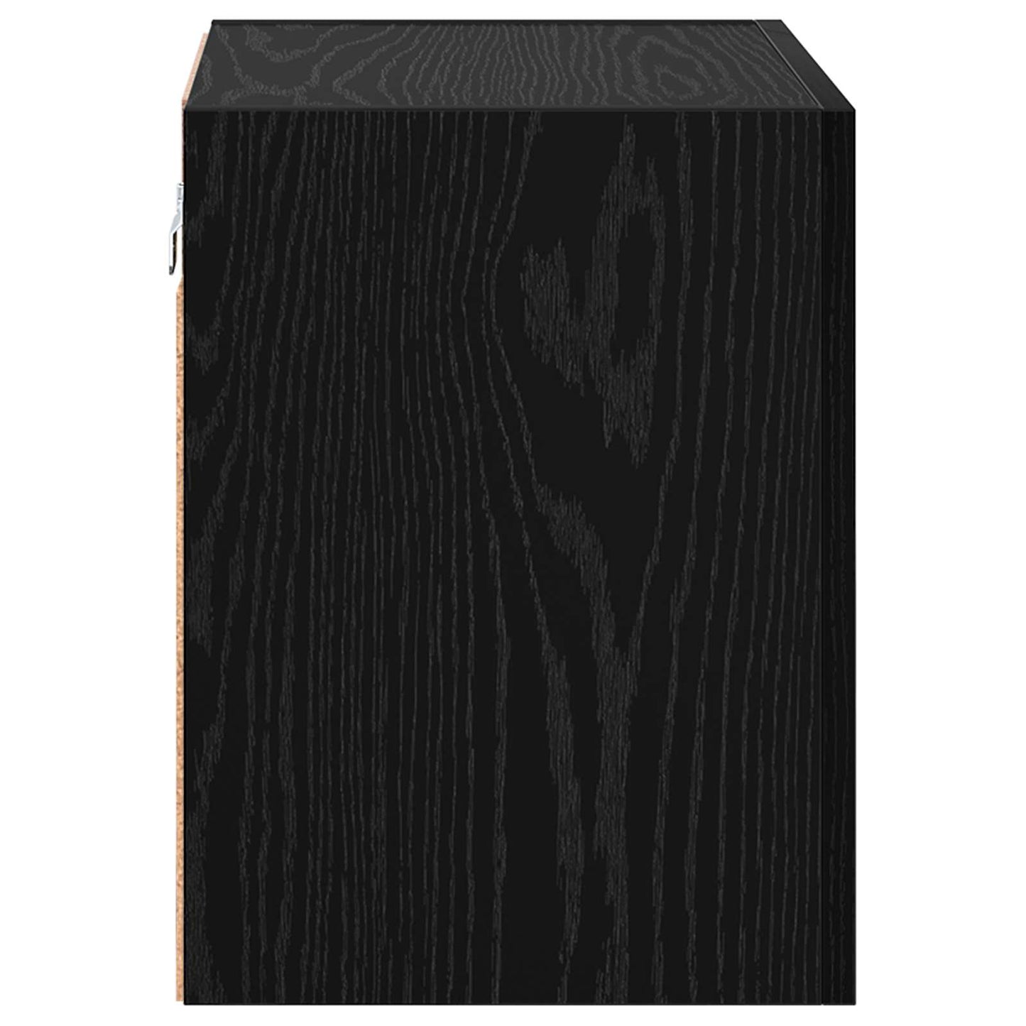 Tv Wall Cabinet 40,5X30X40Cm Černý Dub Kompozitní Dřevo
