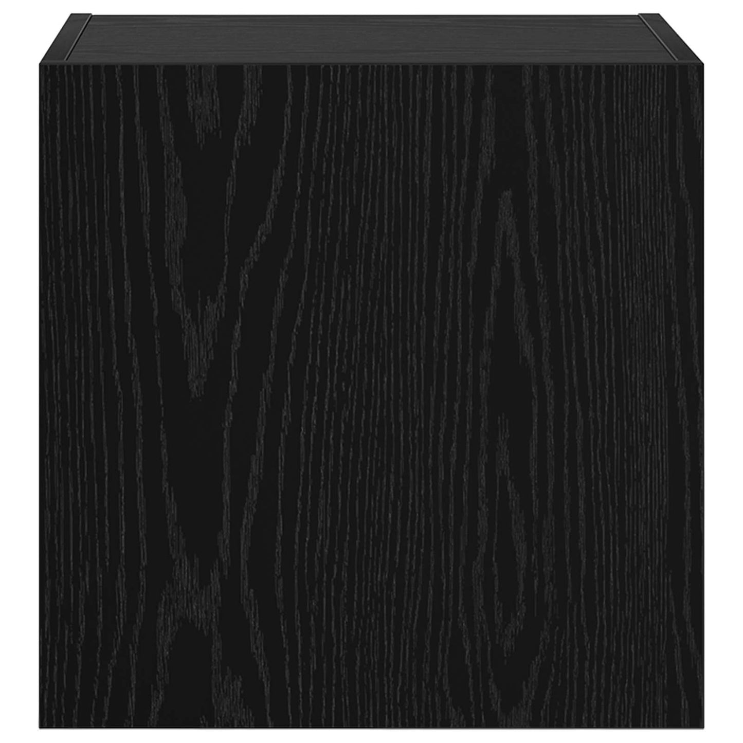 Skříňky Na Tv Zeď 2 Pcs Černý Dub Kompozitní Dřevo