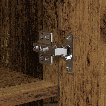 Tv Wall Cabinet 40,5 X 30 X 102 Cm Staré Dřevo Kompozitní Dřevo