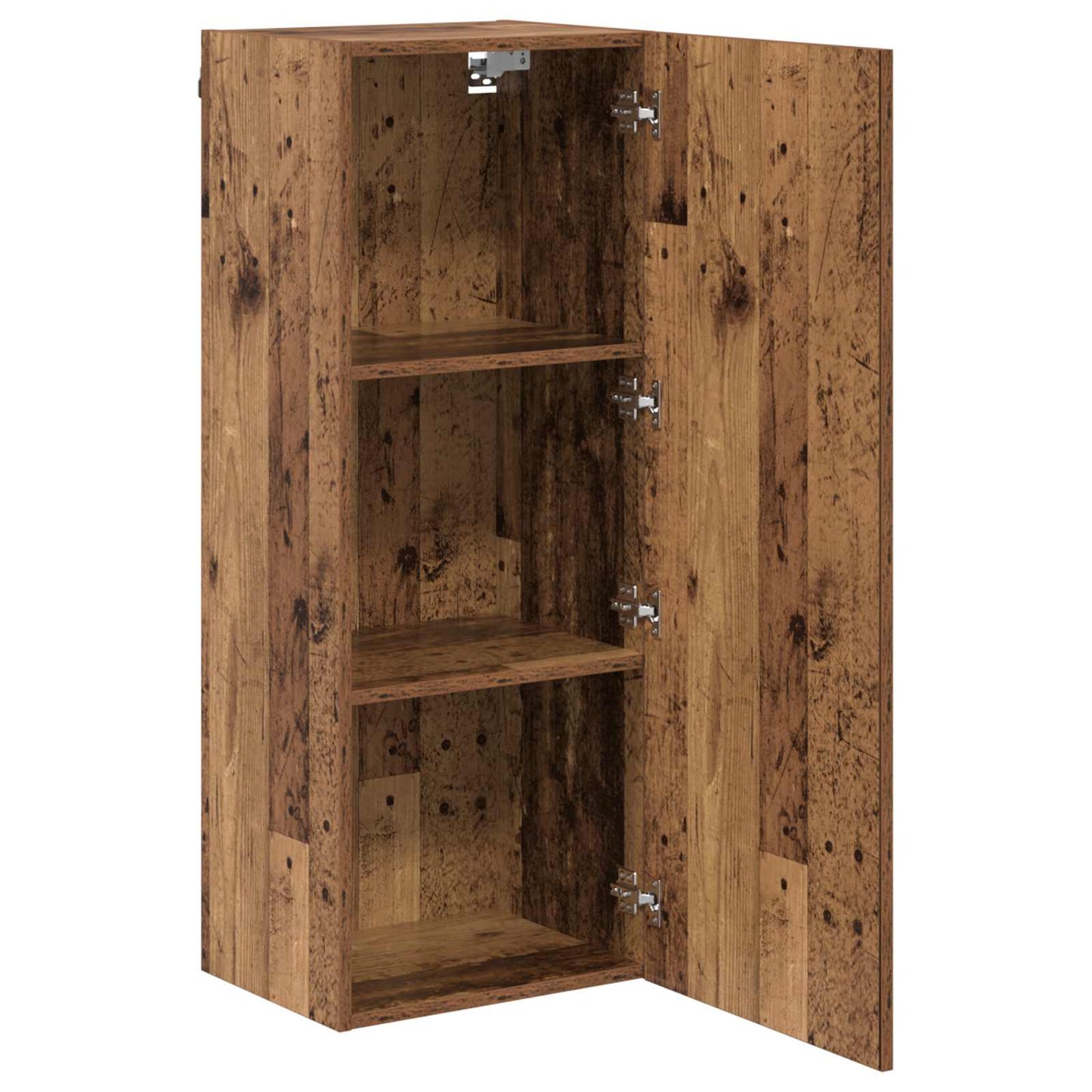 Tv Wall Cabinet 40,5 X 30 X 102 Cm Staré Dřevo Kompozitní Dřevo