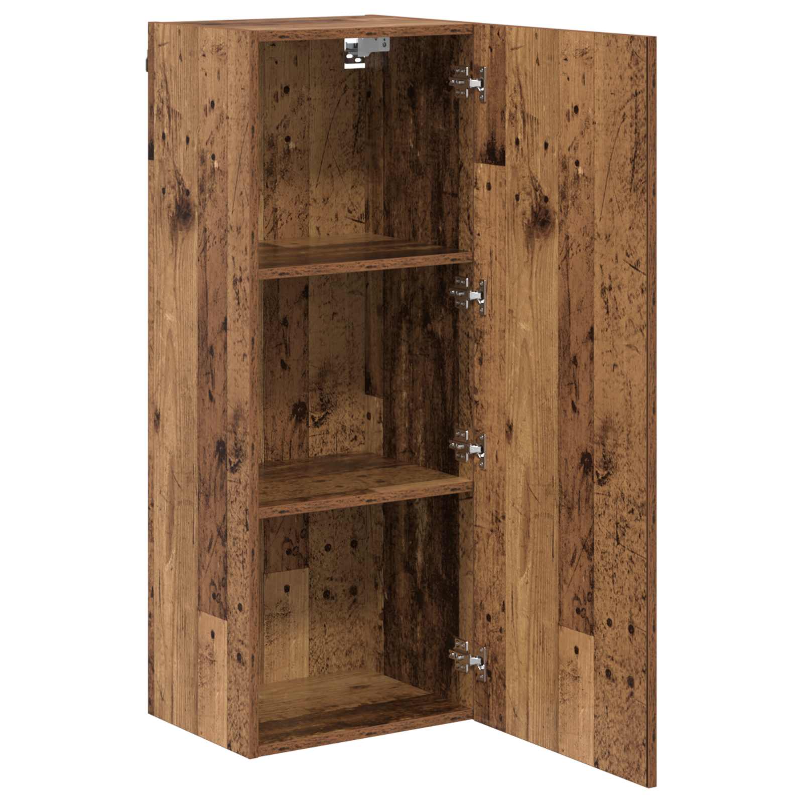 Tv Wall Cabinet 40,5 X 30 X 102 Cm Staré Dřevo Kompozitní Dřevo