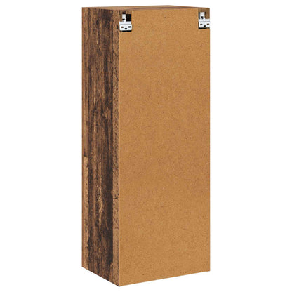 Tv Wall Cabinet 40,5 X 30 X 102 Cm Staré Dřevo Kompozitní Dřevo