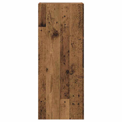 Tv Wall Cabinet 40,5 X 30 X 102 Cm Staré Dřevo Kompozitní Dřevo