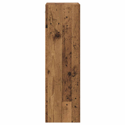 Tv Wall Cabinet 40,5 X 30 X 102 Cm Staré Dřevo Kompozitní Dřevo