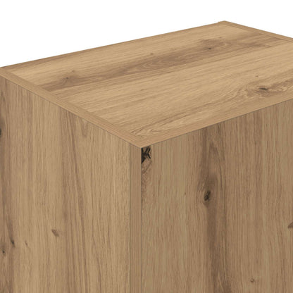 Tv Wall Cabinet 40,5 X 30 X 102 Cm Artisanový Dub
