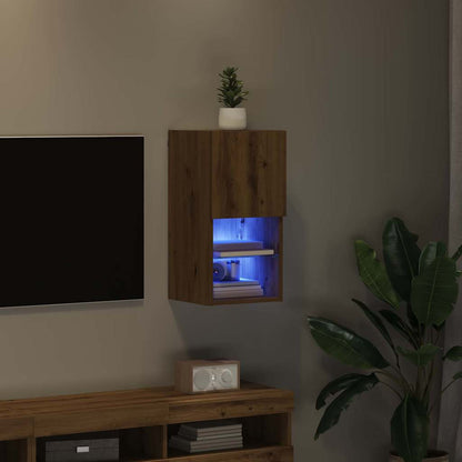 Nástěnná Tv Skříň 30,5 X 30 X 60 Cm Artisanový Dub