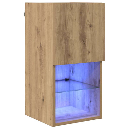 Nástěnná Tv Skříň 30,5 X 30 X 60 Cm Artisanový Dub