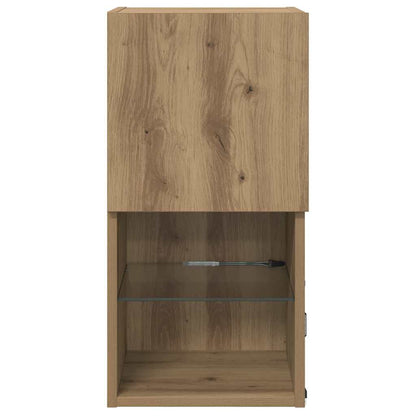 Nástěnná Tv Skříň 30,5 X 30 X 60 Cm Artisanový Dub