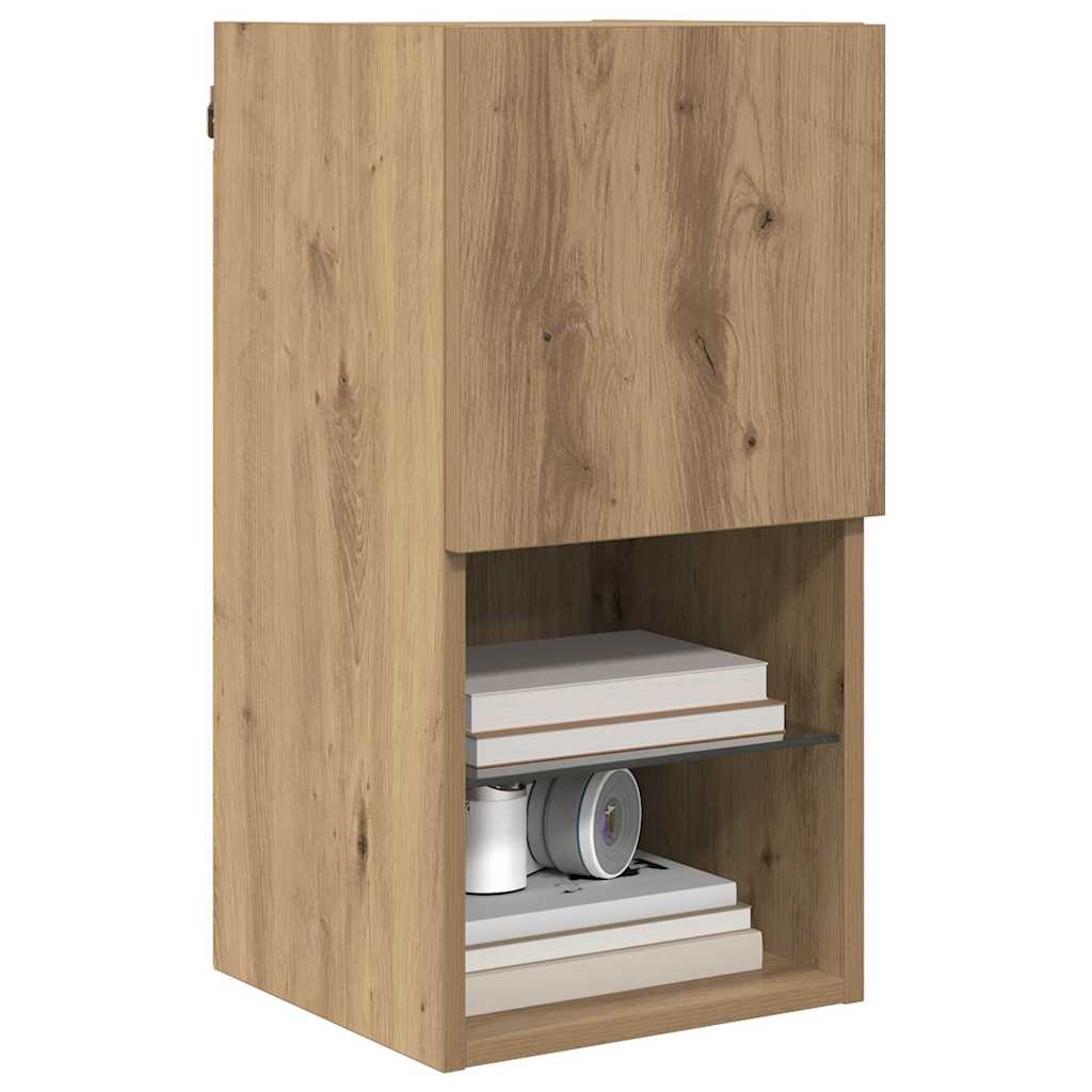 Nástěnná Tv Skříň 30,5 X 30 X 60 Cm Artisanový Dub