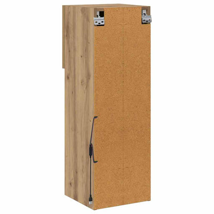 Nástěnná Tv Skříň 30,5 X 30 X 90 Cm Artisanový Dub