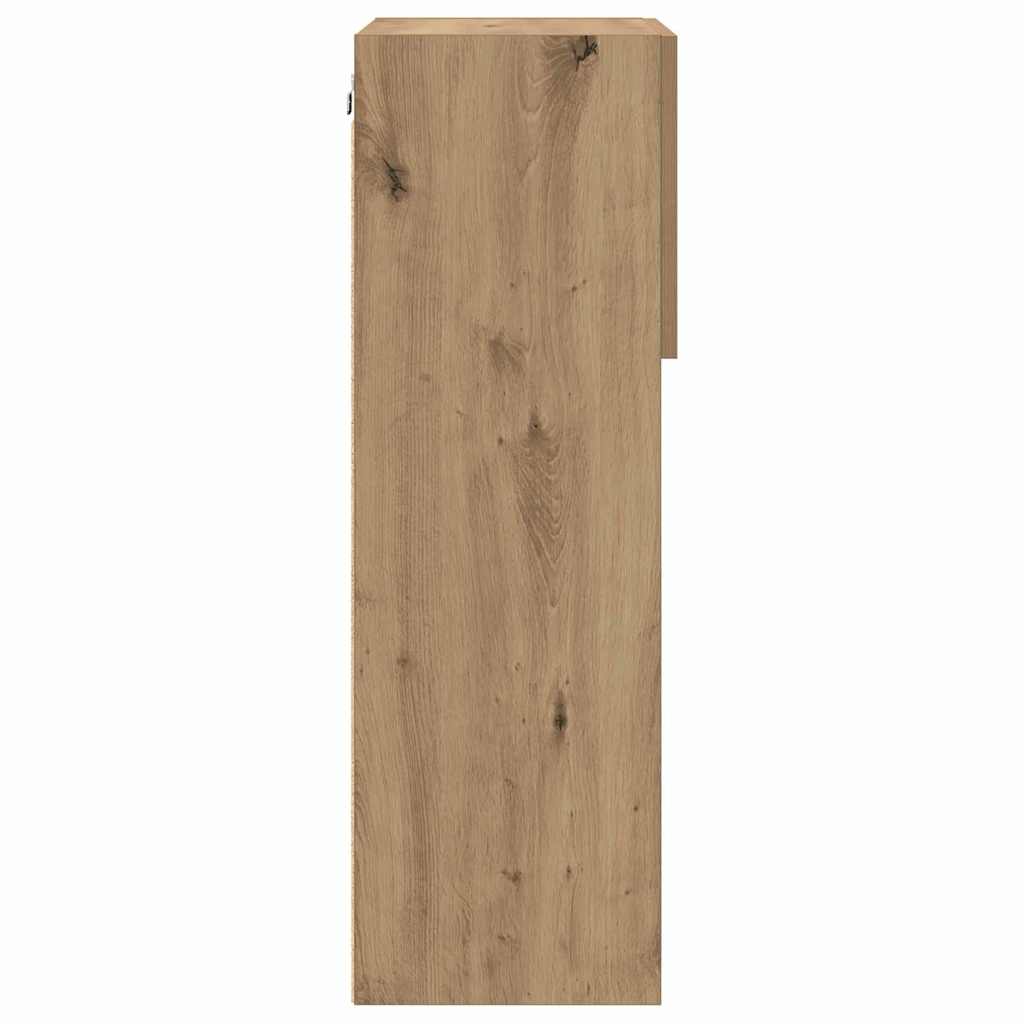 Nástěnné Tv Skříně 2 Pcs Artisanový Dub Kompozitní Dřevo