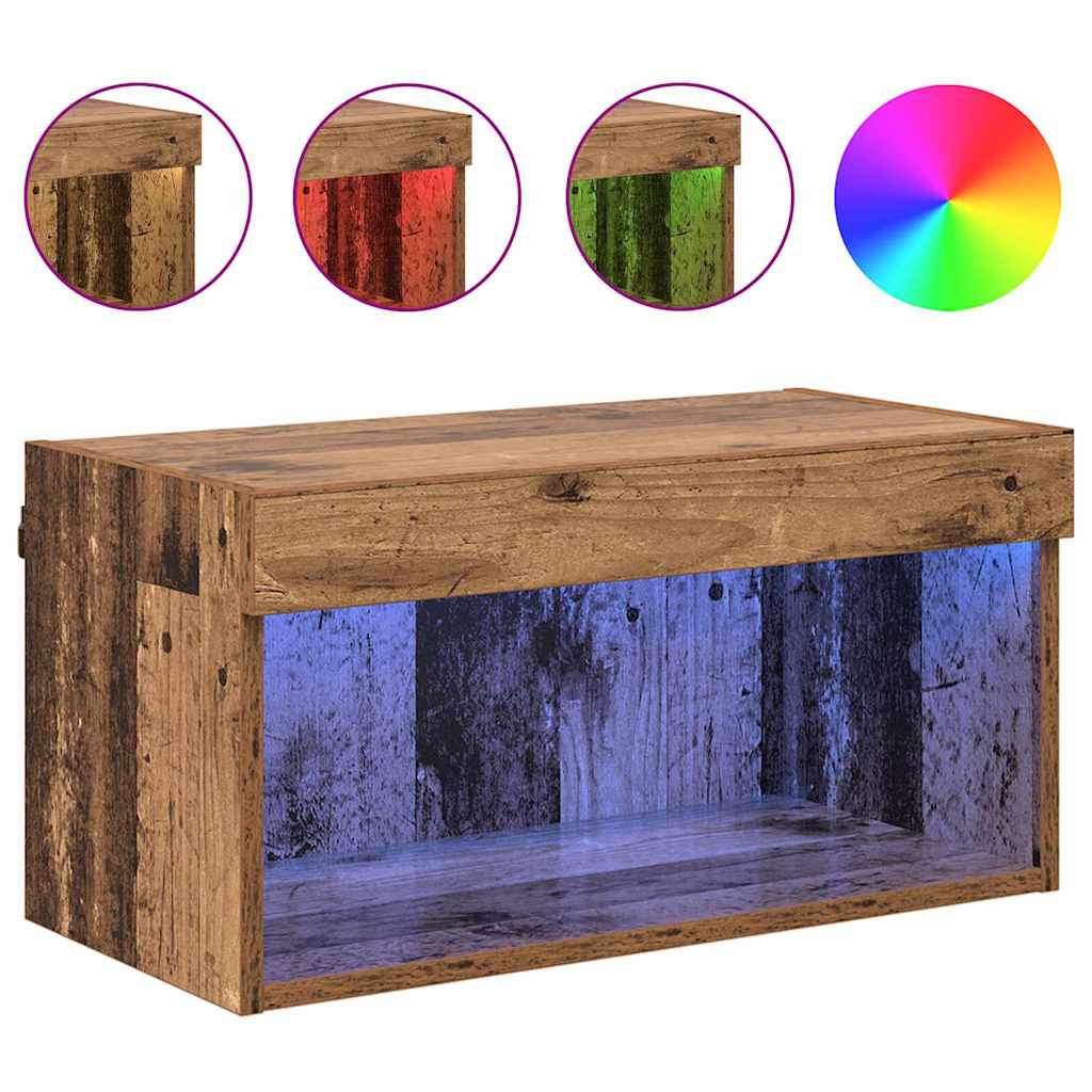 Sestava Tv Skříněk 60 X 30 X 30 Cm Staré Dřevo Kompozitní Dřevo