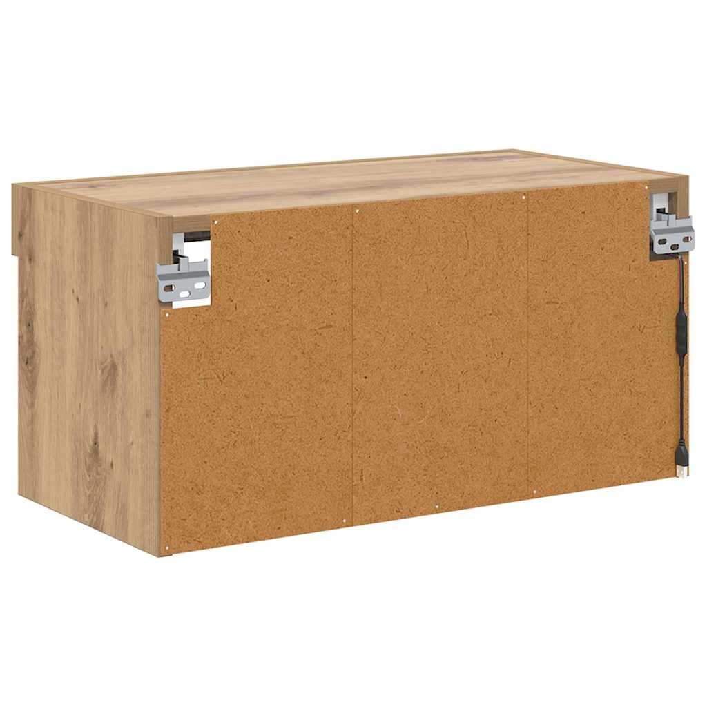 Sestava Tv Skříněk 60 X 30 X 30 Cm Artisanový Dub