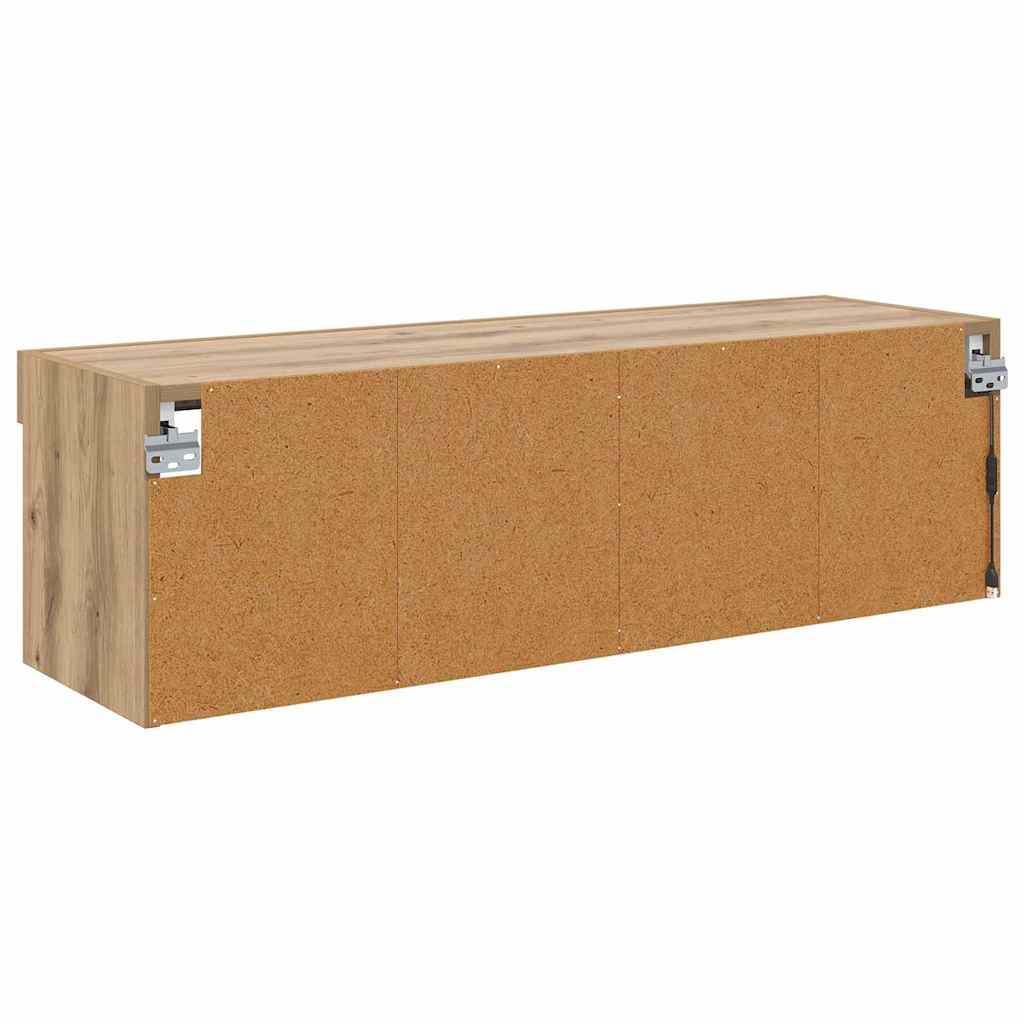 Tv Wall Cabinet 100 X 30 X 30 Cm Artisanový Dub