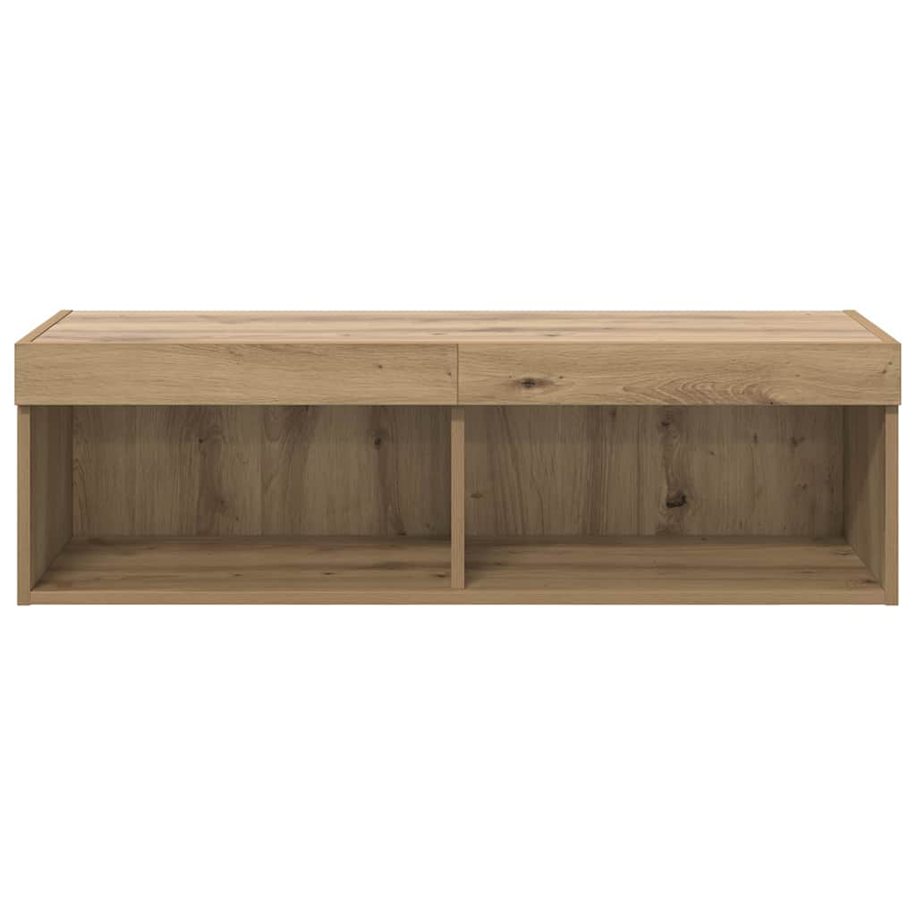 Tv Wall Cabinet 100 X 30 X 30 Cm Artisanový Dub