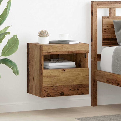 Tv Wall Cabinet 40 X 30 X 40 Cm Staré Dřevo Kompozitní Dřevo