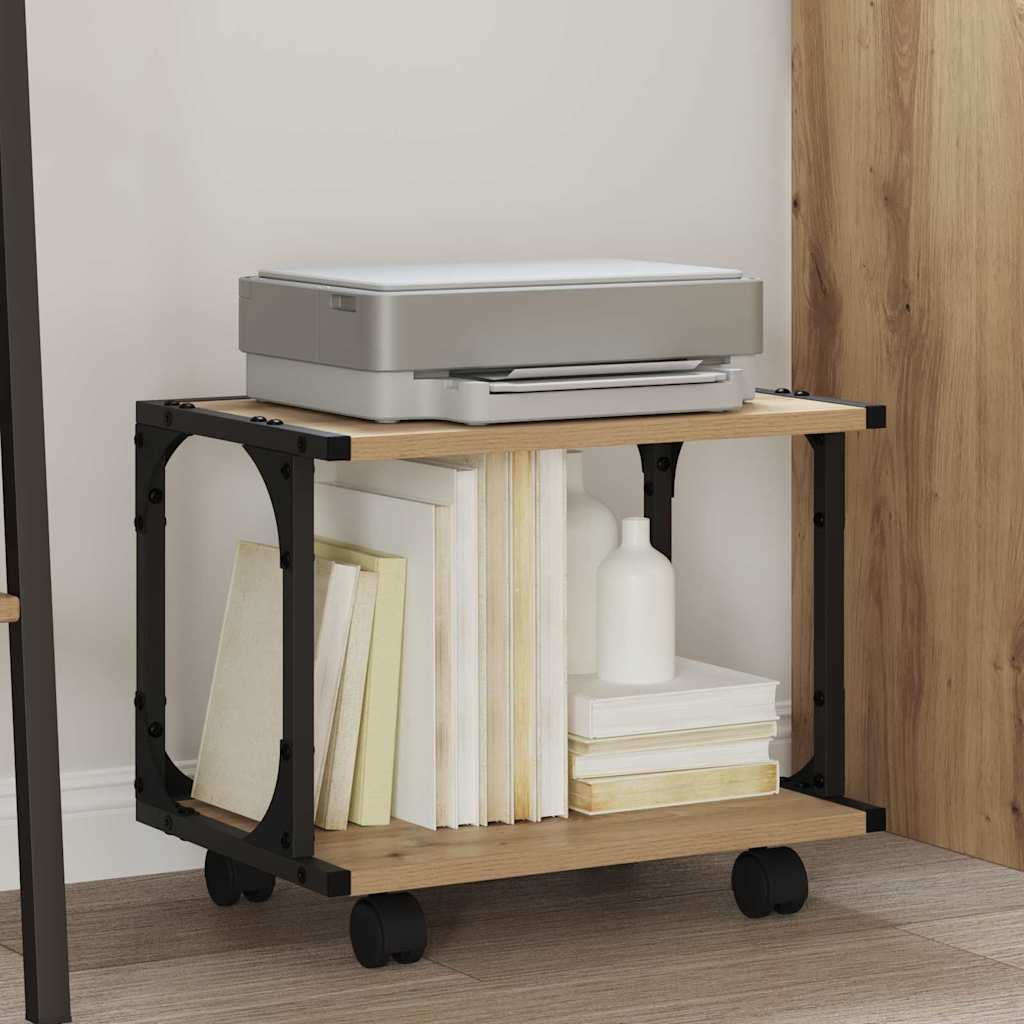 Stojan Na Tiskárnu Artisanový Dub 41 X 28 X 33.5 Cm