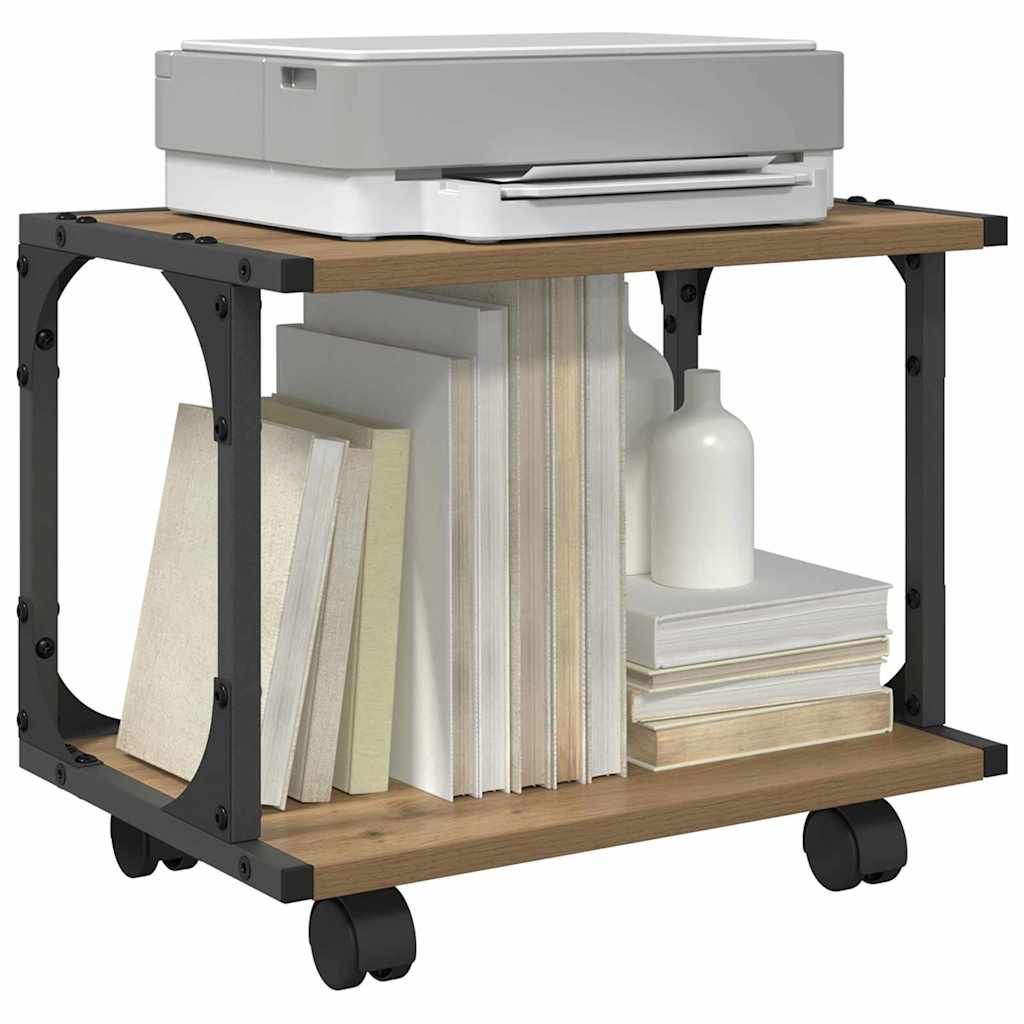 Stojan Na Tiskárnu Artisanový Dub 41 X 28 X 33.5 Cm