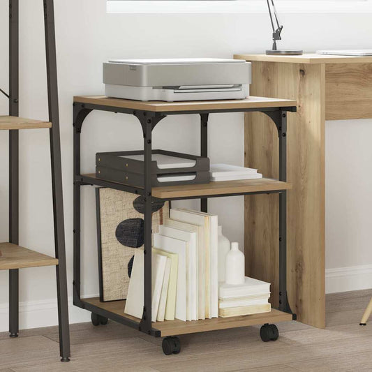 Stojan Na Tiskárnu Artisanový Dub 43 X 48 X 64 Cm