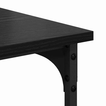 Stojan Na Tiskárnu Černý Dub 50 X 40 X 38 Cm Kompozitní Dřevo