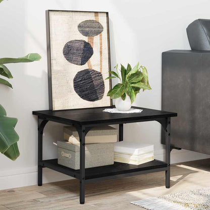 Stojan Na Tiskárnu Černý Dub 50 X 40 X 38 Cm Kompozitní Dřevo