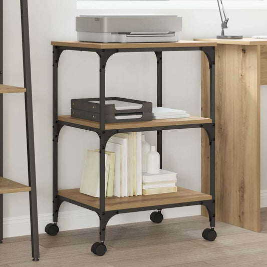 Stojan Na Tiskárnu Artisanový Dub 50 X 41 X 75 Cm