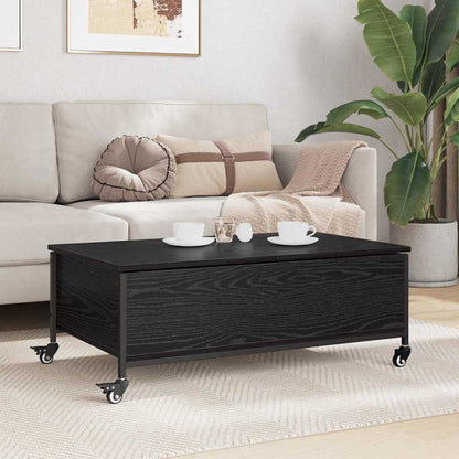 Konferenční Stolek Černý Dub 91 X 55 X 32 Cm Kompozitní Dřevo