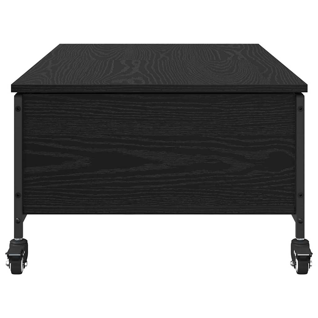 Konferenční Stolek Černý Dub 91 X 55 X 32 Cm Kompozitní Dřevo