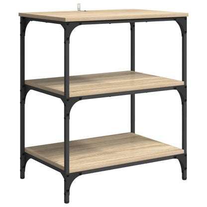 Kuchyňský Vozík Sonoma Dub 60 X 41 X 76 Cm Kompozitní Dřevo