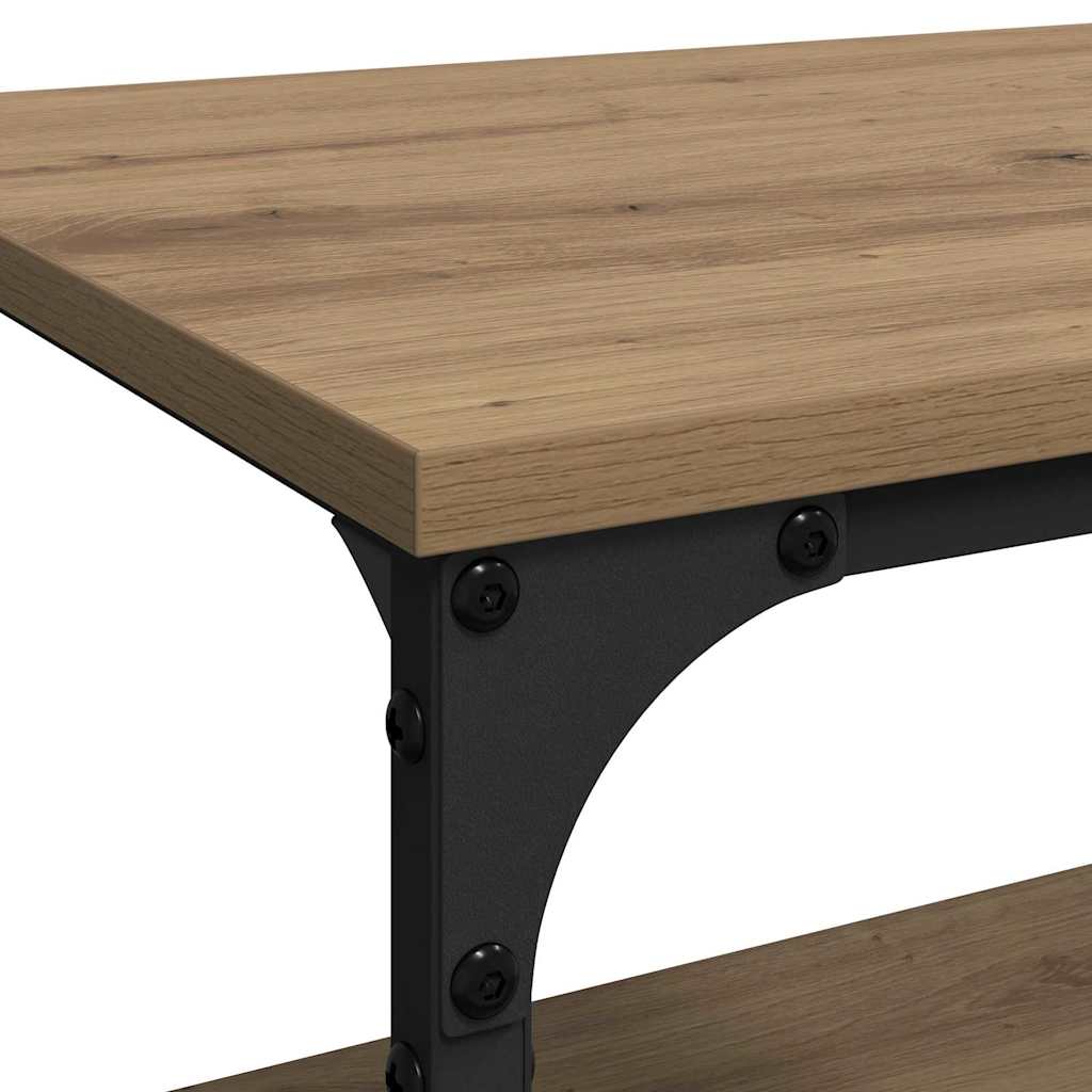 Kuchyňský Vozík Artisanový Dub 60 X 41 X 76 Cm Kompozitní Dřevo