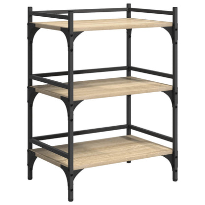 Kuchyňský Vozík Sonoma Dub 50 X 35 X 75,5 Cm Kompozitní Dřevo