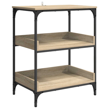 Kuchyňský Vozík Sonoma Dub 60 X 41 X 80,5 Cm Kompozitní Dřevo