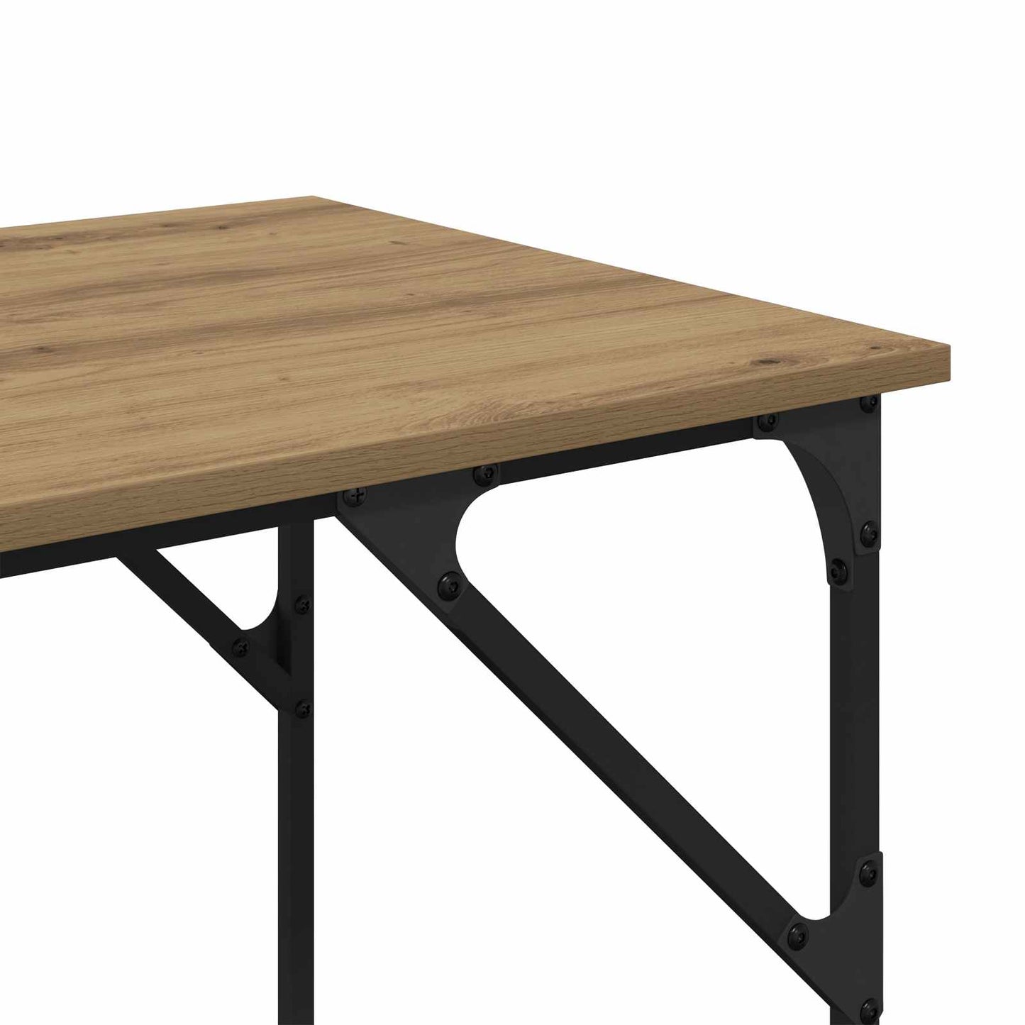 Stůl Artisanový Dub 120 X 50 X 75 Cm Kompozitní Dřevo