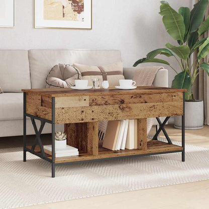 Konferenční Stolek Staré Dřevo 100 X 55 X 48.5 Cm