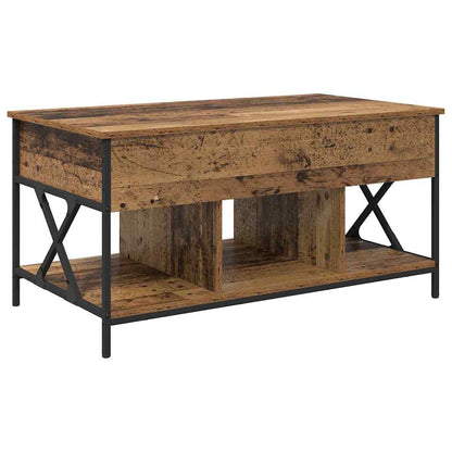 Konferenční Stolek Staré Dřevo 100 X 55 X 48.5 Cm