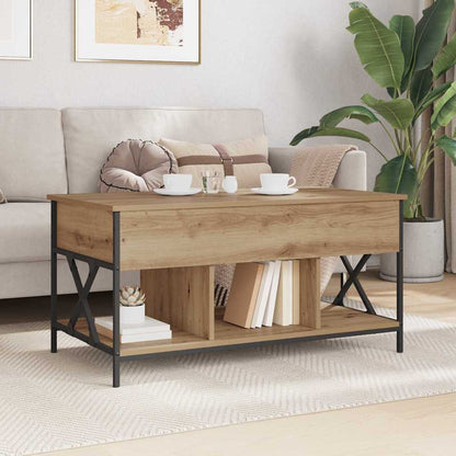 Konferenční Stolek Artisanový Dub 100 X 55 X 48.5 Cm
