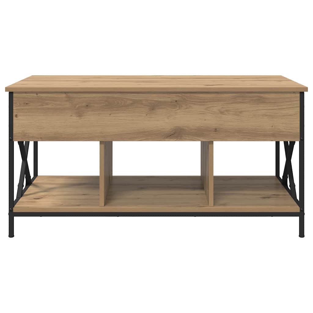Konferenční Stolek Artisanový Dub 100 X 55 X 48.5 Cm
