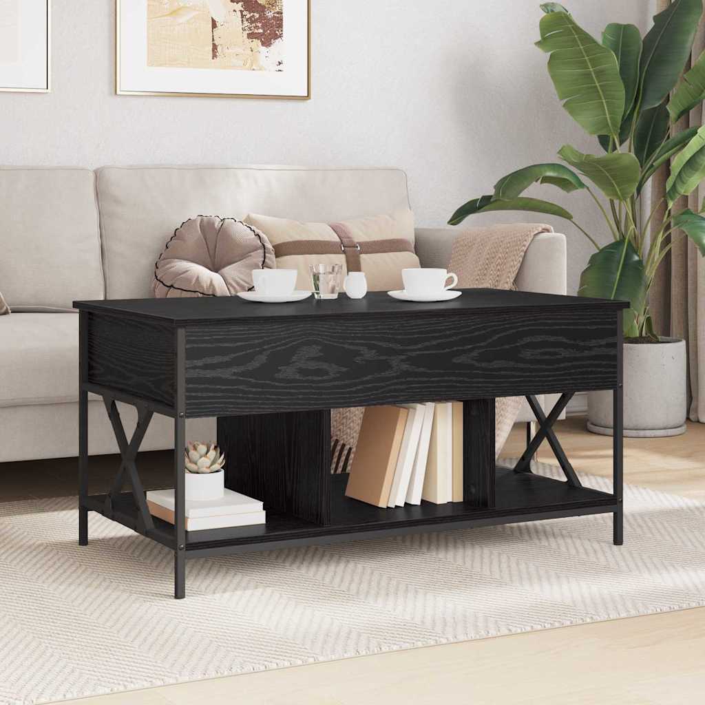 Konferenční Stolek Černý Dub 100 X 55 X 48.5 Cm