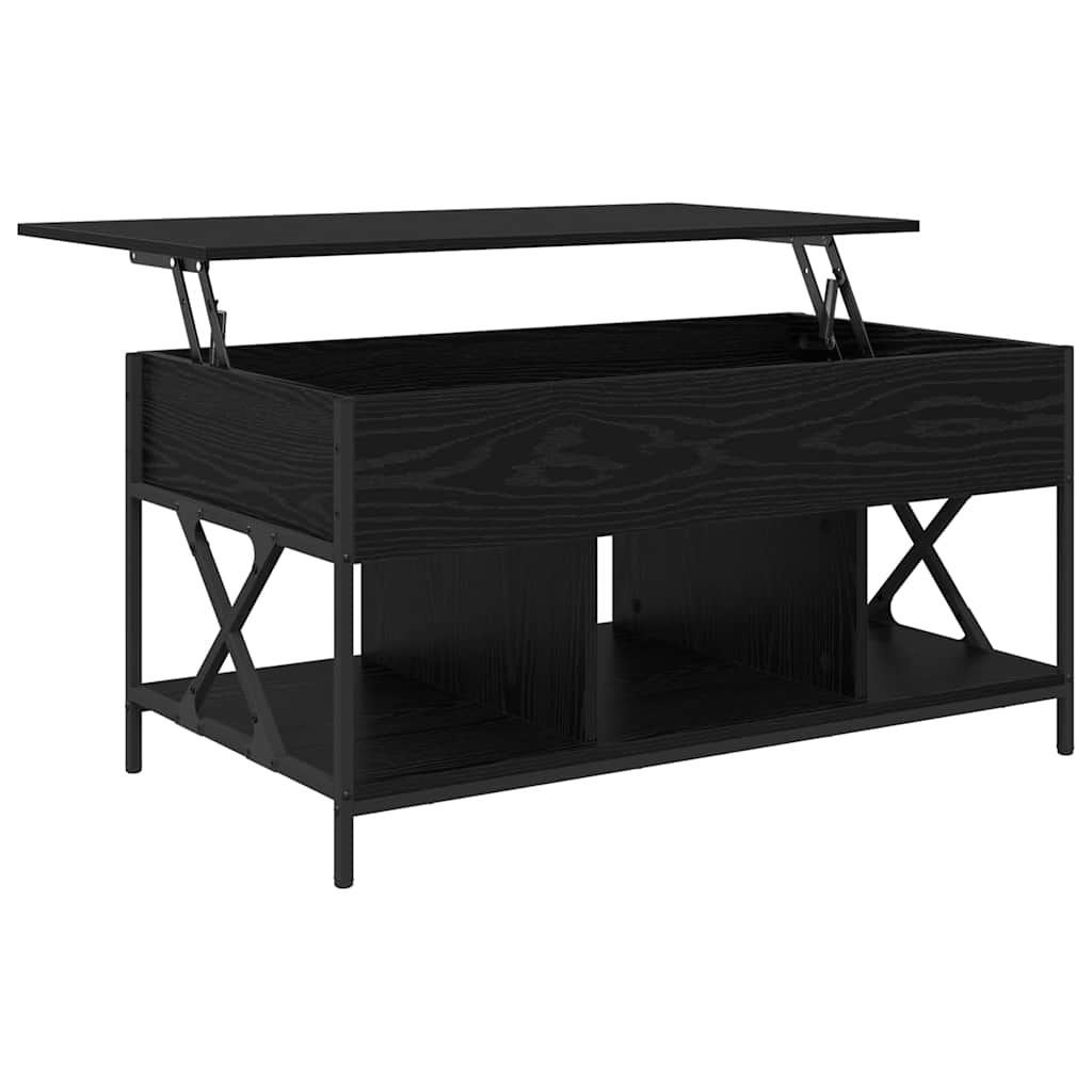 Konferenční Stolek Černý Dub 100 X 55 X 48.5 Cm
