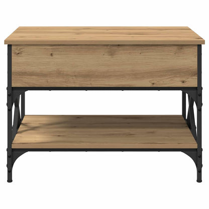 Konferenční Stolek Artisanový Dub 70X50X50Cm Kompozitní Dřevo