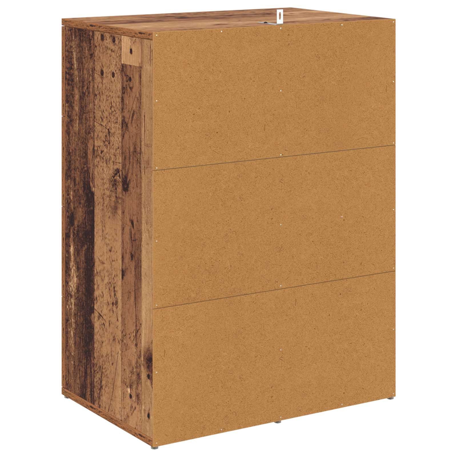Servírovací Skříň Staré Dřevo 59 X 39 X 80 Cm Kompozitní Dřevo
