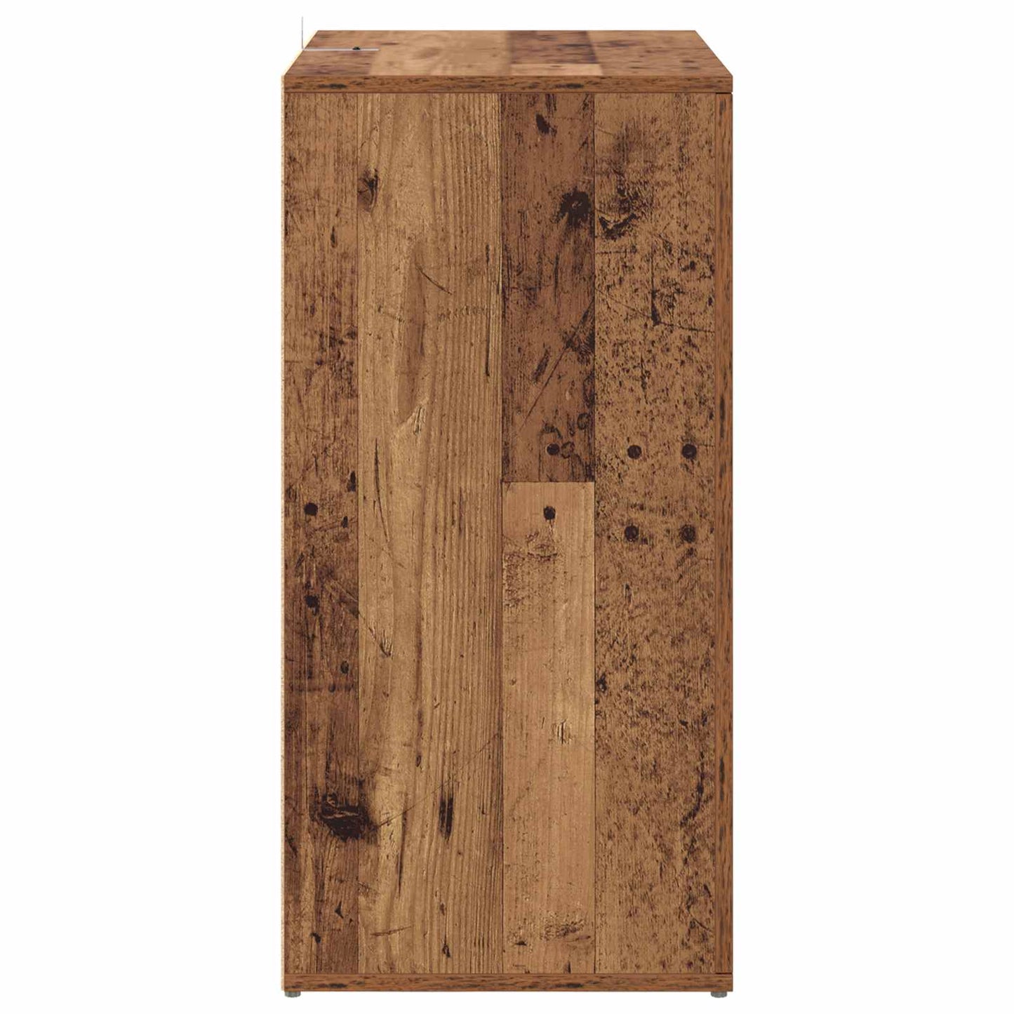 Servírovací Skříň Staré Dřevo 59 X 39 X 80 Cm Kompozitní Dřevo