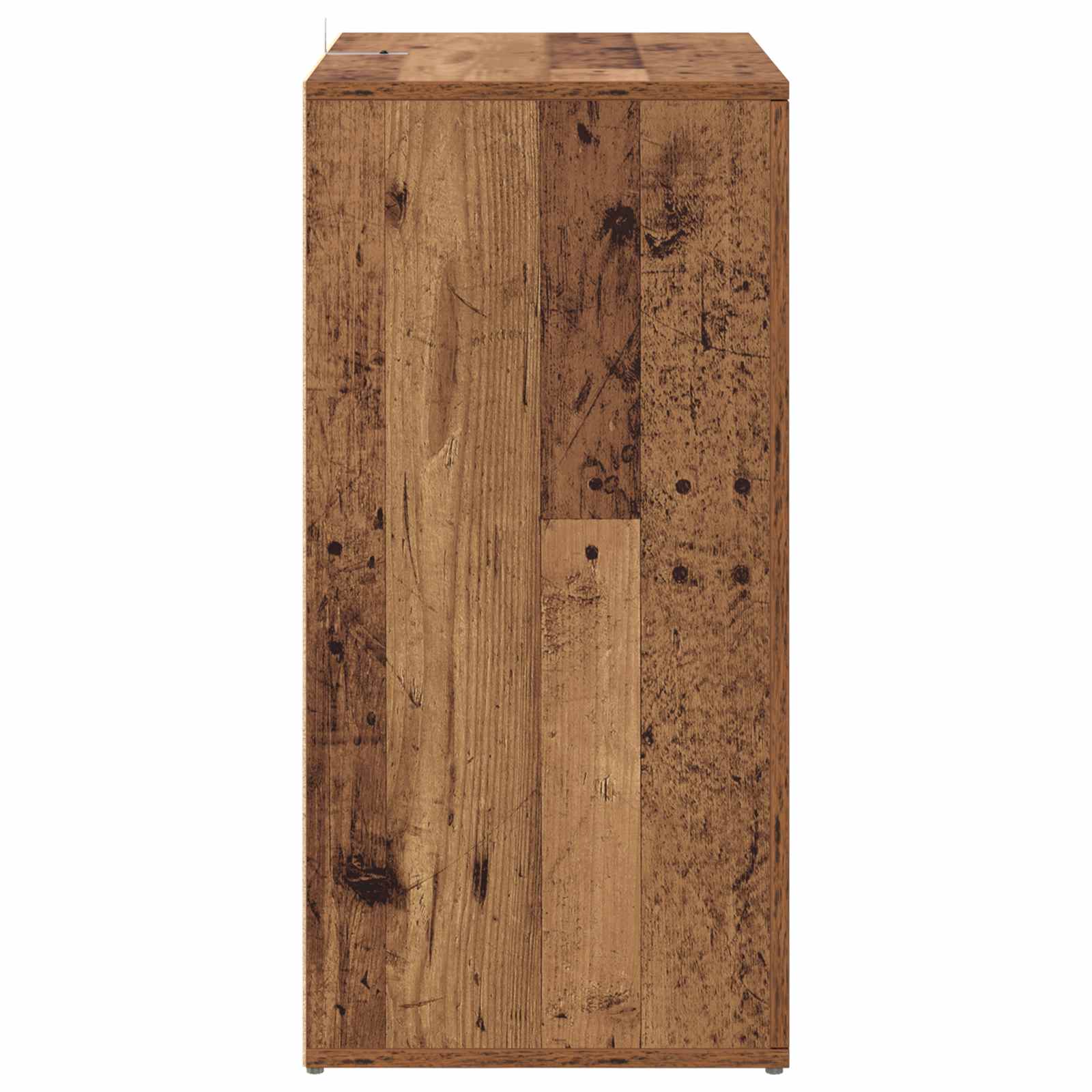 Servírovací Skříň Staré Dřevo 59 X 39 X 80 Cm Kompozitní Dřevo