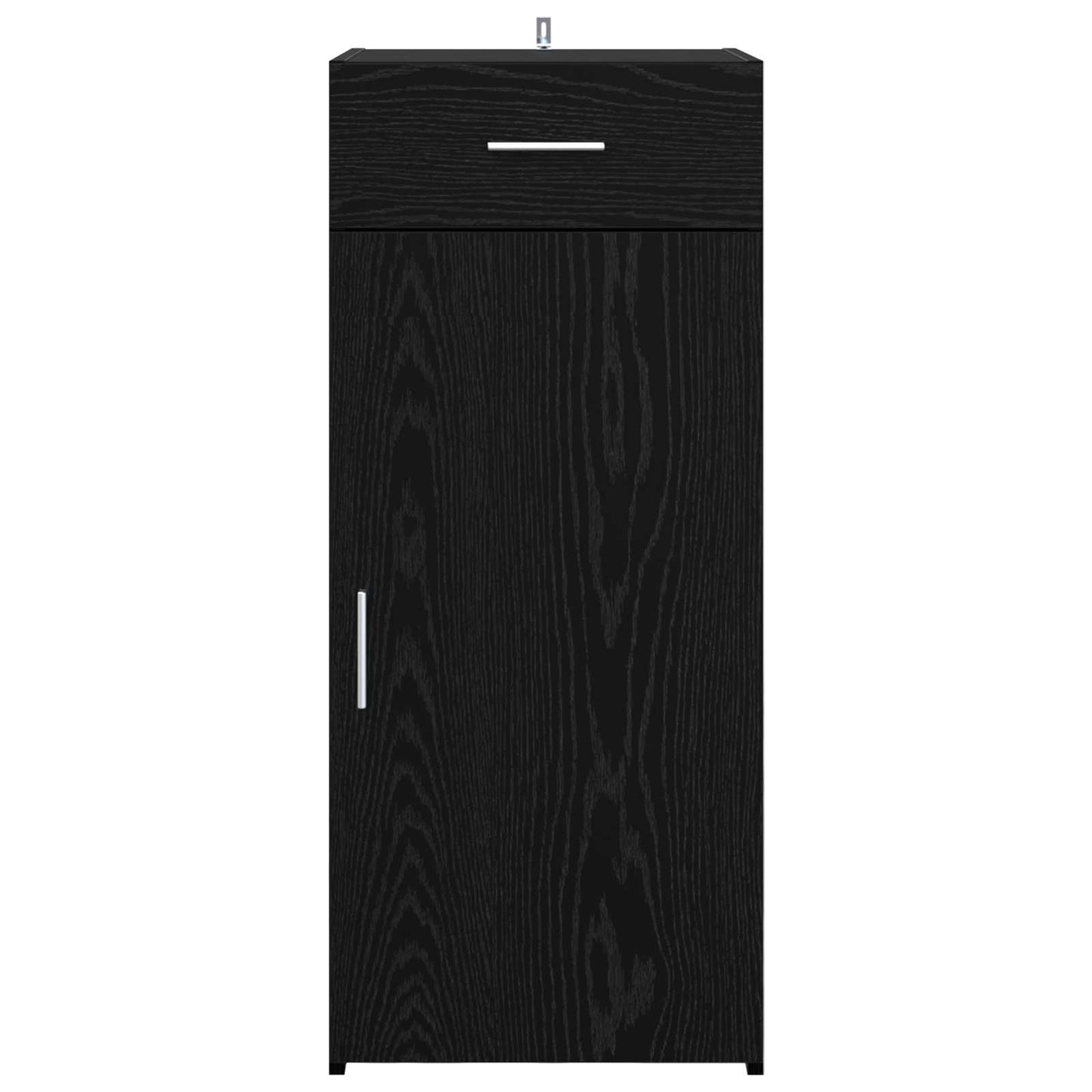 Úložná Skříňka Černý Dub 40 X 42,5 X 93 Cm Dřevěný Materiál