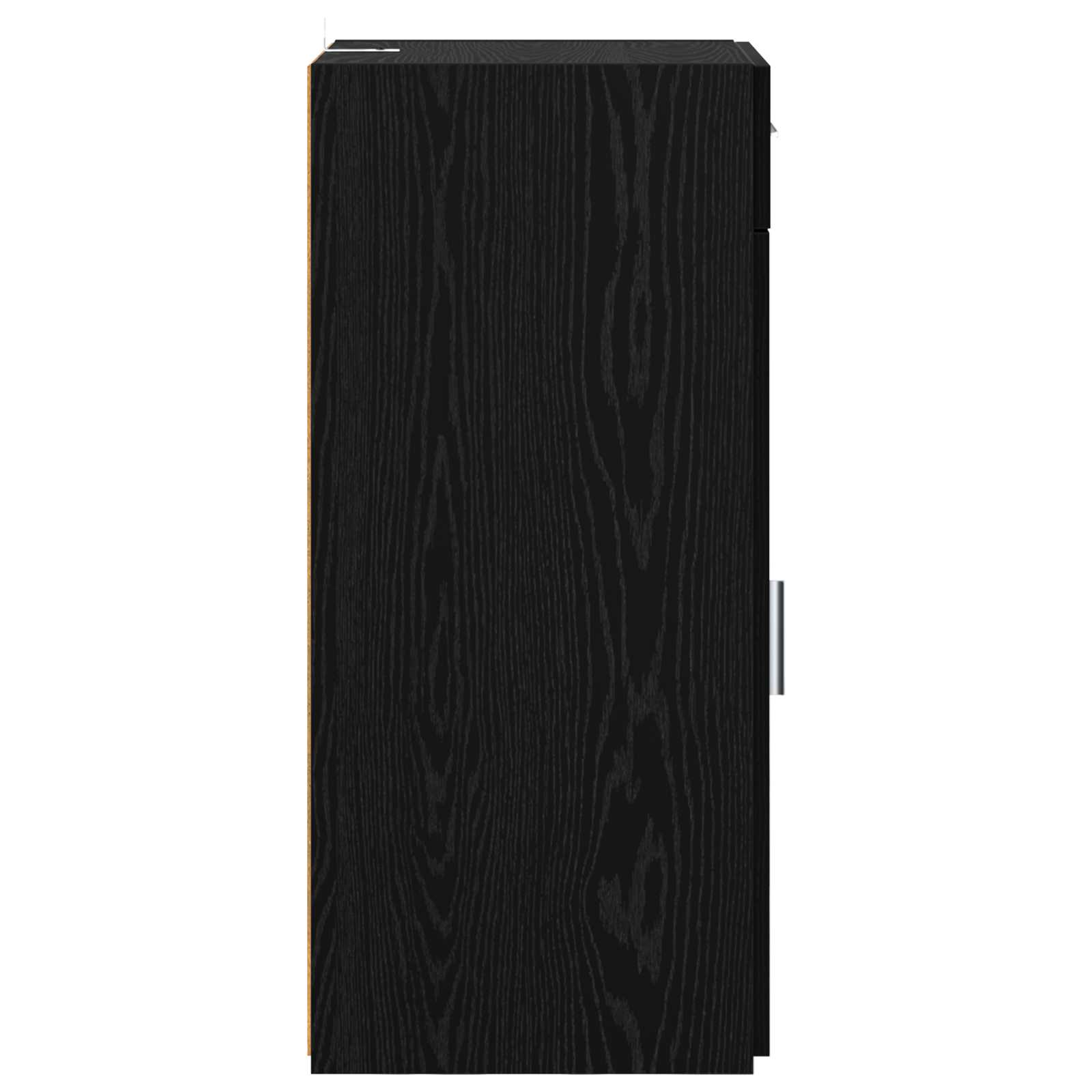 Úložná Skříňka Černý Dub 40 X 42,5 X 93 Cm Dřevěný Materiál