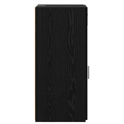 Úložná Skříňka Černý Dub 40 X 42,5 X 93 Cm Dřevěný Materiál